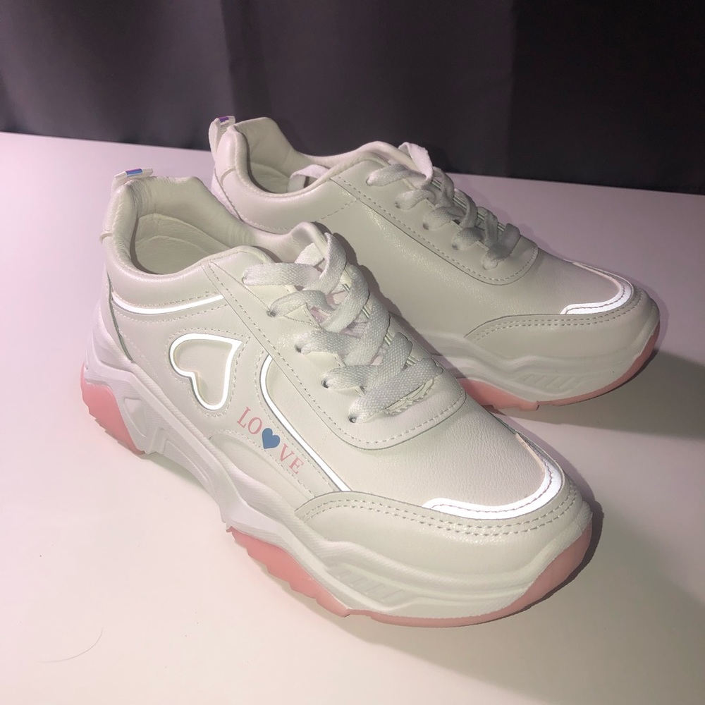 Super cute reflective sneakers